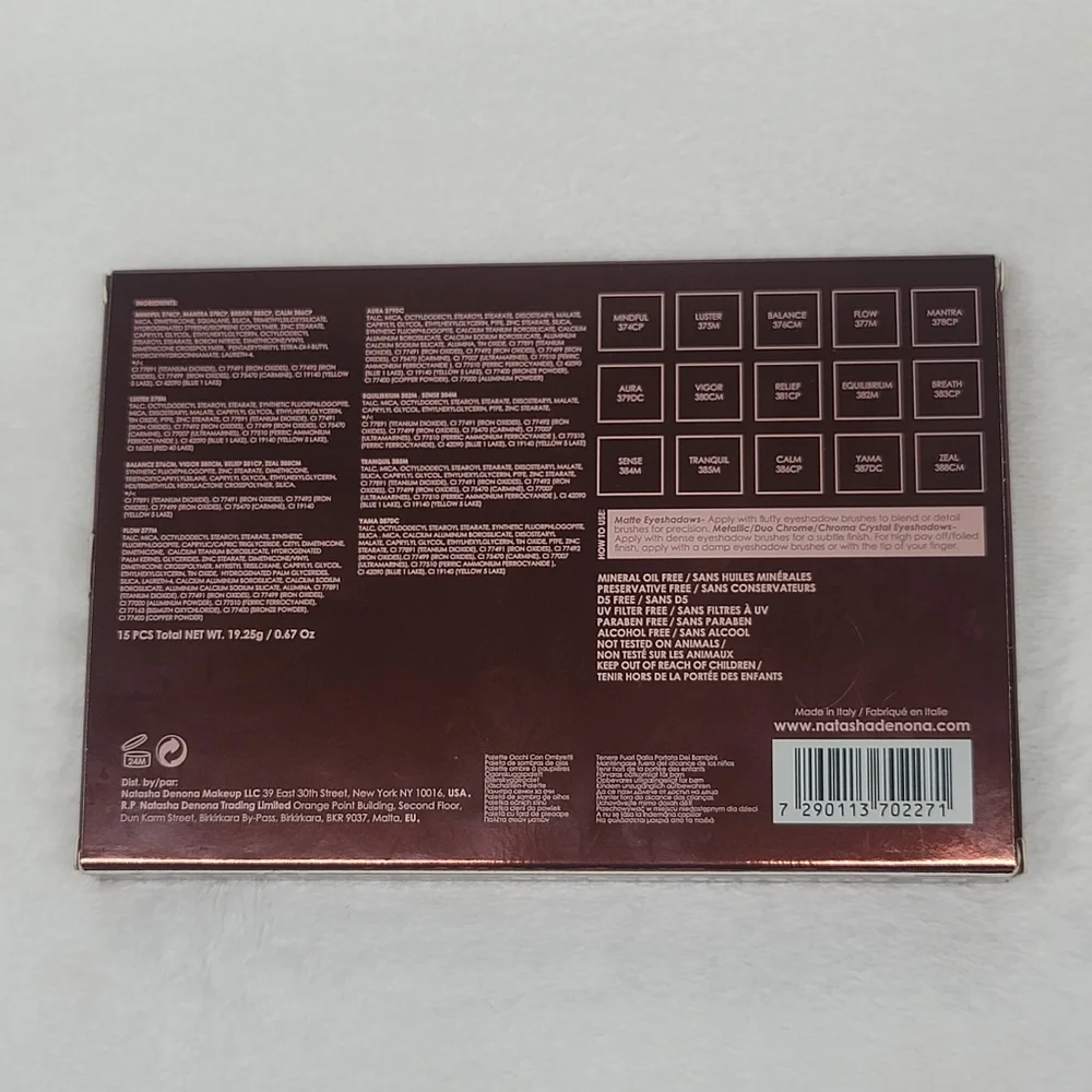 Natasha Denona Zendo Eyeshadow Palette - Picture 6 of 8